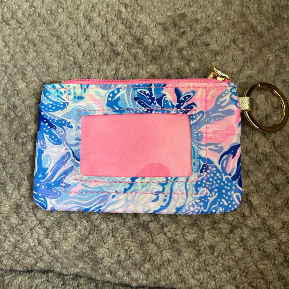 Lilly Pulitzer ID Holder Keychain